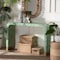 Baxton Studio Didrika Modern Bohemian Seafoam Green Mother of Pearl Console Table 240-13468-ZORO - alternate 5